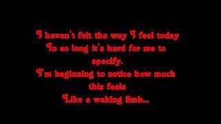 Incubus Nice To know you Lyrics