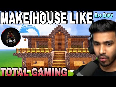 Make House Like TOTAL GAMING(AJJUBHAI) of HEROBRINE SMP In Minecraft Bedrock|| Mishra Gaming.