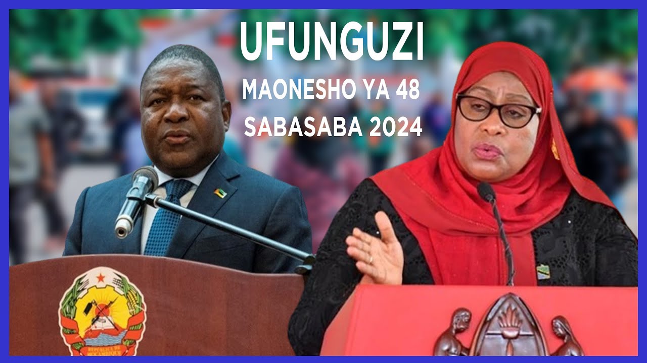 UFUNGUZI WA MAONESHO YA 48 YA BISHARA YA KIMATAIFA YA DAR ES SALAAM (SABASABA) 2024