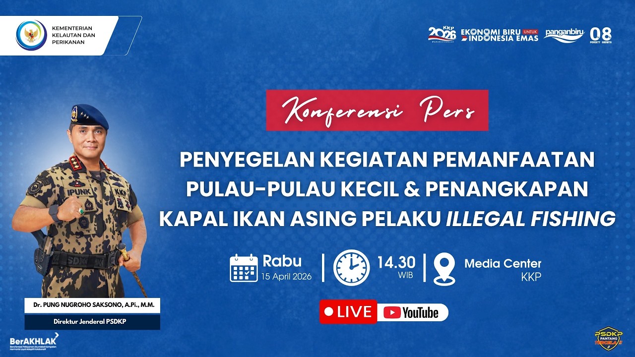 The Ministry of Marine Affairs and Fisheries (KKP) Seals Off Small Island Utilization Activities ...