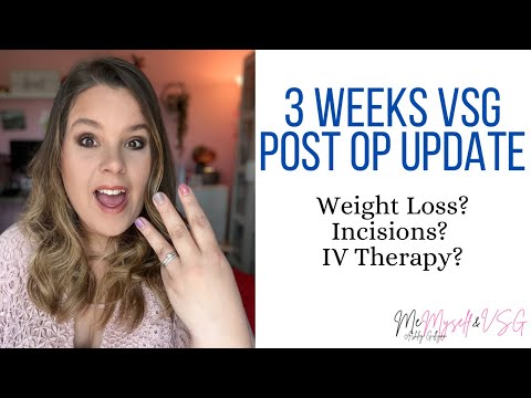 3 Week VSG Post Op UPDATE!