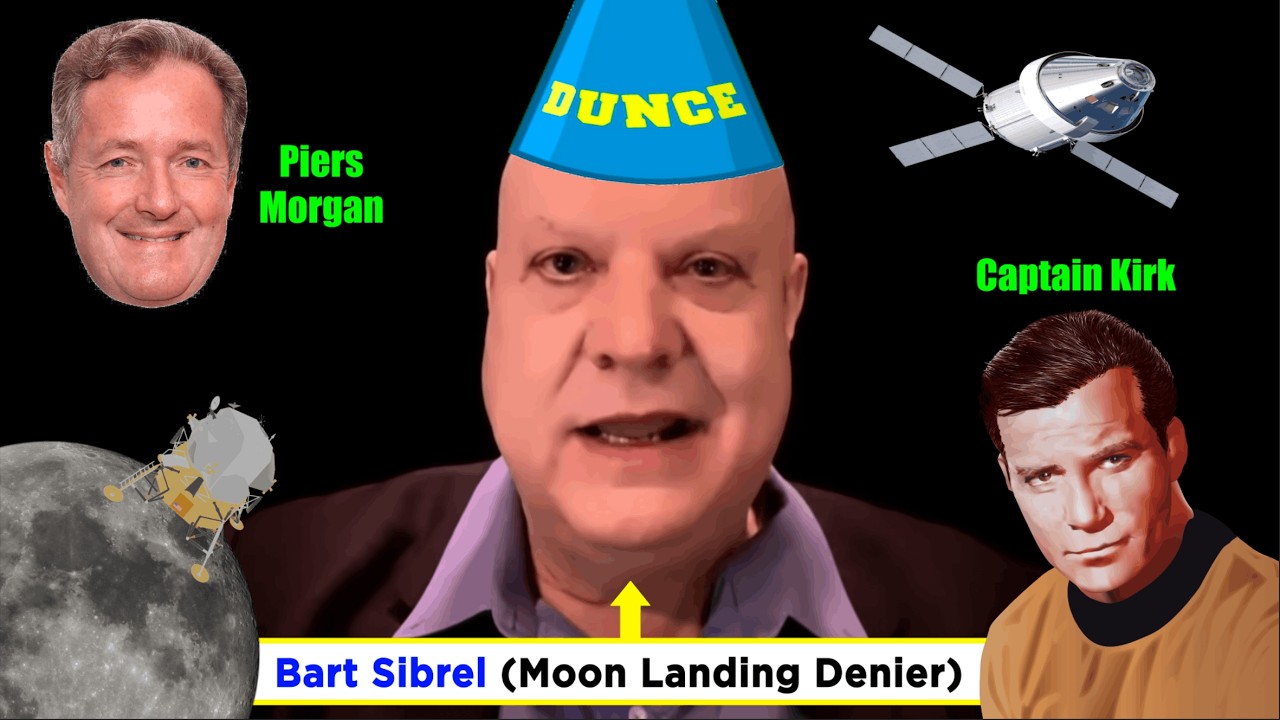 Bart Sibrel Continues to Humiliate Himself (Moon Landing Denial)