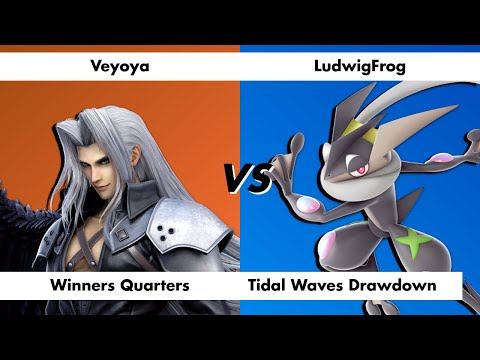 Veyoya (Sephiroth) Vs LudwigFrog (Greninja) Tidal Waves Drawdown