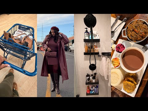 CABARET DINNER 🤪 + BATHROOM UPDATES + TAKING DOWN THE FALL DECOR 💀 (FINALLY!) + BDAY OUTINGS || VLOG