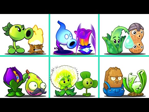 PvZ2 - 6 Best Pairs Plant (Attack & Support) - Which Pair Plant is the Strongest?