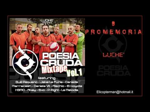 9) PROMEMORIA - MIXTAPE POESIA CRUDA VOL. 1