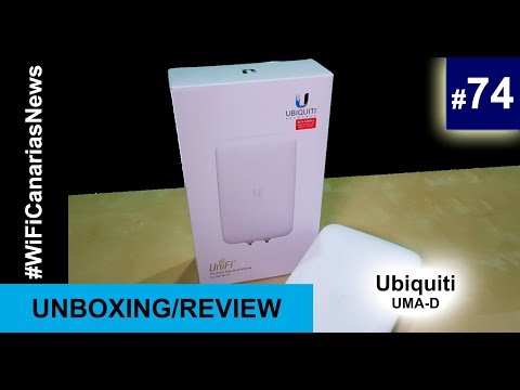UBIQUITI UMA-D Ubiquiti UMA-D kryptinė dviejų dažnių antena, skirta UAP-AC-M, optimizuota 802.11ac video