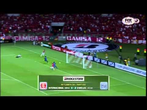 Copa Bridgestone Libertadores: Internacional (3) vs Emelec (2)