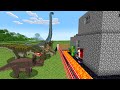 DINOSAURS SECURITY HOUSE BUILD CHALLENGE SAFEST BASE TO PROTECT THE FAMILY