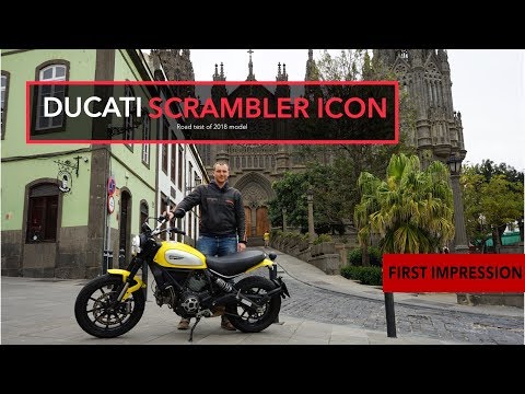 Ducati Scrambler Icon 2018 Test Ride