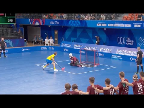 Floorball World Games 2025 – SWEDEN vs LATVIA