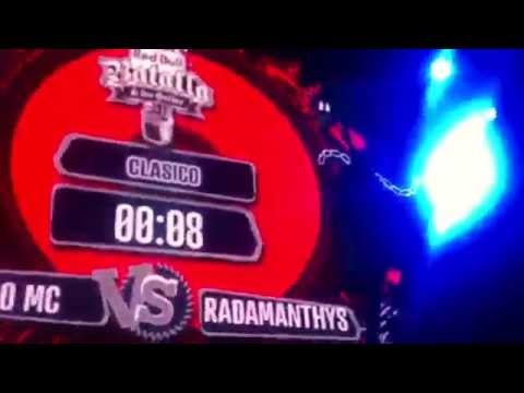 Nitro vs Radamanthys - Semifinal - Red Bull Batalla De Los Gallos Chile 2014