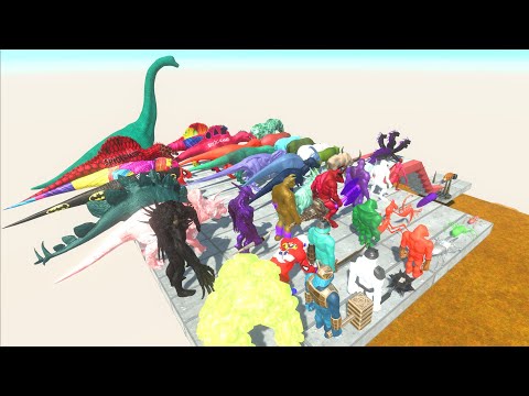 All Units Jump into Blade Worm #8 – Animal Revolt Battle Simulator