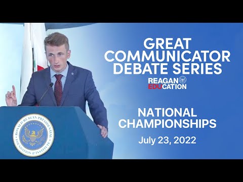 Great Debate Communicator Debate Series National Championship 2022
