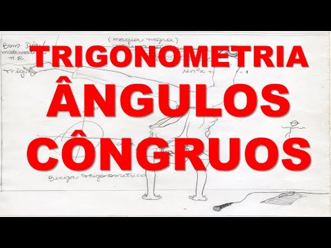 TRIGONOMETRIA - AULA 11 - ÂNGULOS CÔNGRUOS
