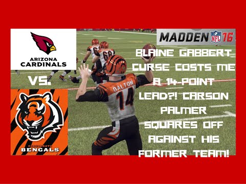CARSON PALMER CHOKEJOB AGAINST FORMER TEAM! Madden 16 Online Gameplay Cardinals vs. Bengals