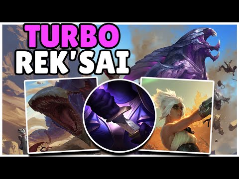 The FASTEST Way to level up Rek'Sai!! (Rek'Sai & Riven)