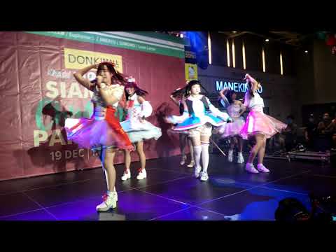 191220【4K】Wanna be Zombie / Love Letter @ Siamdol Christmas Party 2020 - DONKI Mall Thonglor