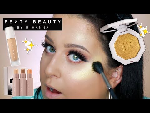 FENTY BEAUTY by RIHANNA REVIEW | First Impressions Review Swatches NEW Fenty Beauty Video