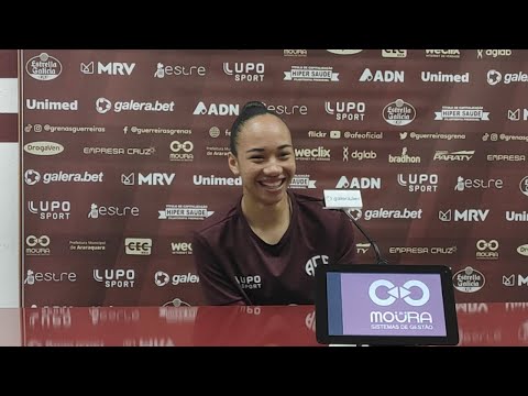Coletiva ao vivo com a atacante Aline Gomes - 28/06/2023!