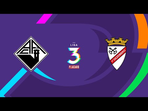 Liga 3 Placard | Resumo | Académica OAF 1 - 2 SU 1.º Dezembro | Jornada 17, Série B