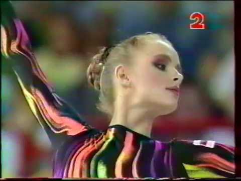 Olga GONTAR (BLR) clubs - 1994 Paris worlds EF