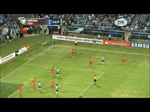 Grêmio (5) 1 x 0 (4) LDU - Full 1st Half - 01/30/2013