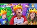 CHOW CROWN CHALLENGE! w/ Hot Sauce Edition (FUNnel Family Challenge Vision)