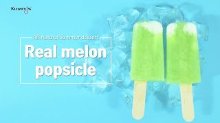 Home Made Melon Popsicle