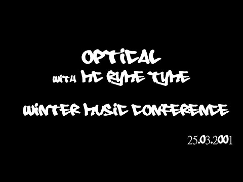 Optical with MC Ryme Tyme - Winter Music Conference (WMC) @ Level Nightclub, Miami 25.03.2001