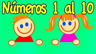 Los Números del 1 al 10 y Las Vocales A E I O U - Canciones Infantiles - Videos Educativos #