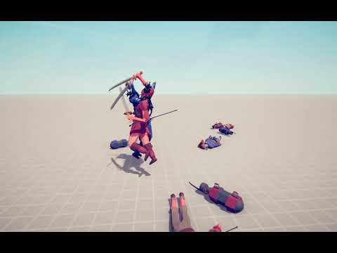 3 Vs 3 Harpooner, Pirate Queen - Totally Accurate Battle Simulator - TABS