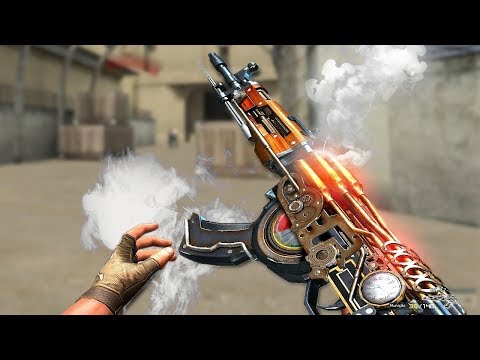 CF - Testing the NEW AK-47 STEAMPUNK VIP ! - Gameplay