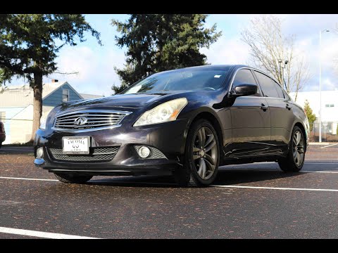 2012 INFINITI G25 Sedan Journey RWD Käuferleitfaden und Informationen