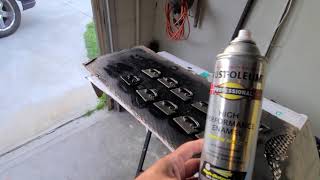 rust-oleum high performance enamel  15 minutes fast dry