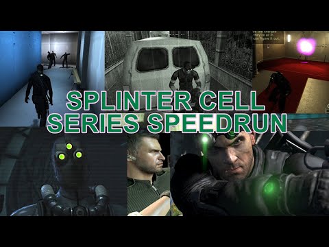 Splinter Cell Series Speedrun in 5h37m37s (All PC Games Any%)