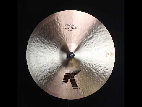 Zildjian 20" K Custom Dark Ride - 2102g (video demo) image 2