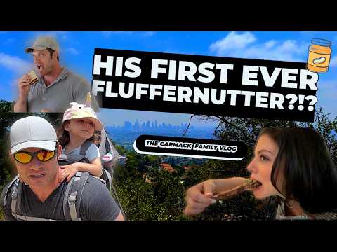 HIS FIRST EVER FLUFFERNUTTER?!?