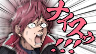 【手描き】胃の中にマイクがあるレベルで声がデカいローレン【ローレン/小森めと/英リサ/鷹宮リオン/PUBG】
