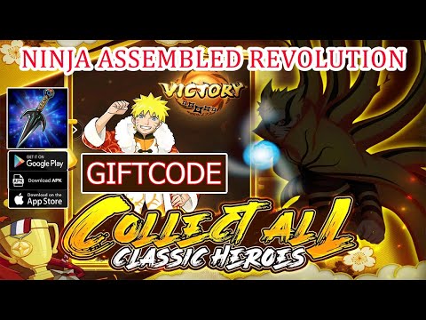 Ninjas Assembled: Revolution Gameplay & Giftcodes - Naruto Idle RPG Game Android APK