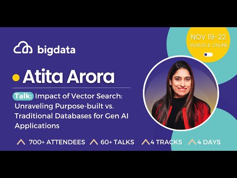 Atita Arora: Impact of Vector Search