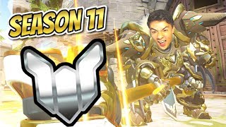MAIN TANK REEEEEEE | Season 11 Placements RESULT! | Overwatch Competitive Gameplay