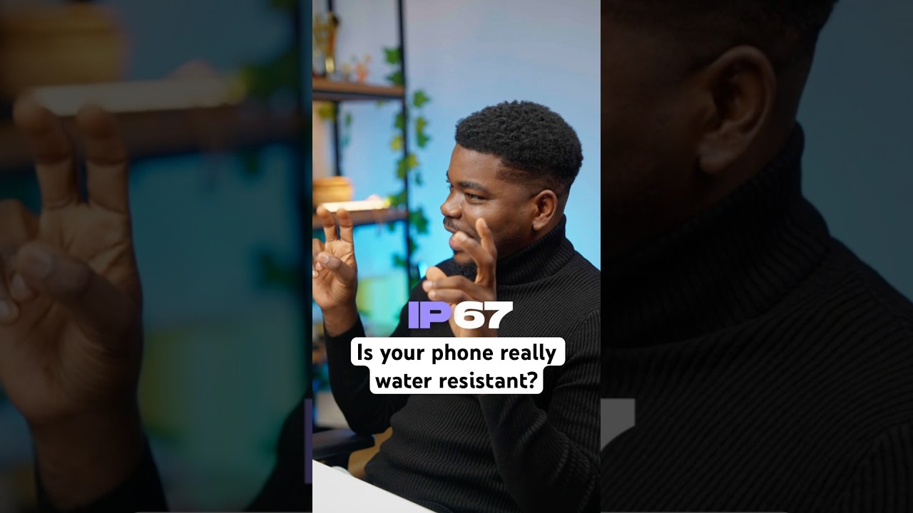 Is your phone really water resistant? #shorts