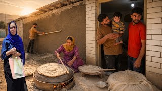 Nomadic Family Life | Traditional Bread Baking & Rural Life | Shahrām’s Family