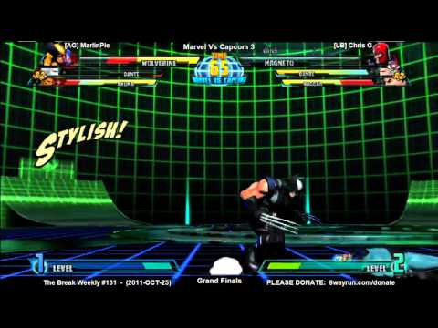 The Break Weekly #131 - MvC3 GF - [AG] MarlinPie VS [LB] Chris G