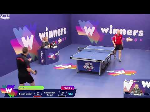 WINners CUP table 2  30.12  Ziakun Viktor - Aristarkhov Sergei  21:00