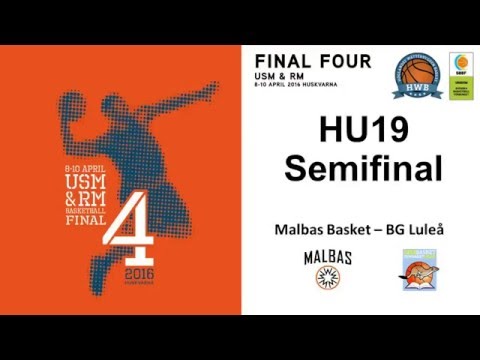 USM 2016 HU19 Semifinal Malbas - BG Luleå