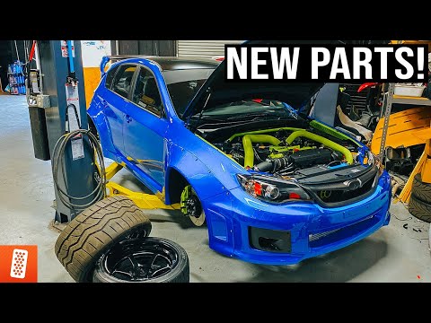 Building the ULTIMATE 2008 Subaru WRX STI Hatchback - Part 9 - Re-Assembly + Kartboy Short Shifter!