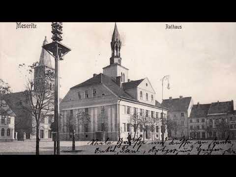 Międzyrzecz na archiwalnych pocztówkach. Rynek i ratusz