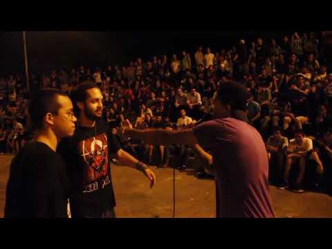 Naui movni vcs Dreka Batalha de rap na escada | 2°-fase